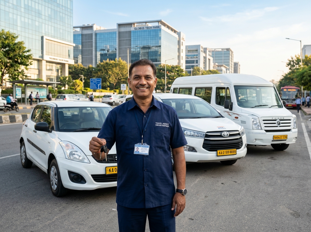 SJT Tours & Travels Driver Partner Program Bangalore