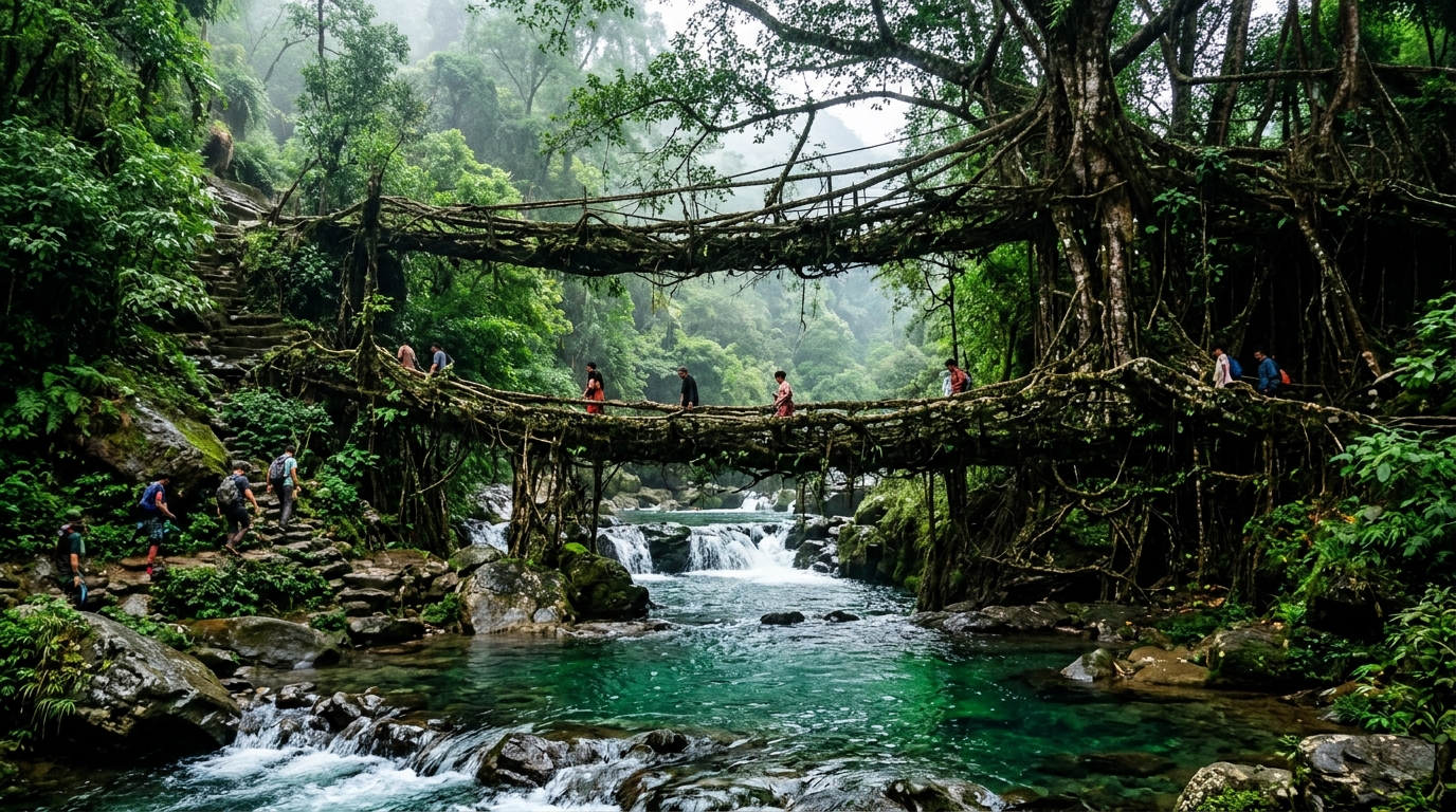 Meghalaya North East Tour Package SJT Travels