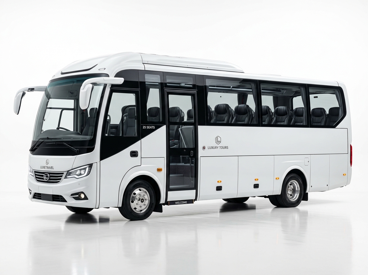 Mini Bus 21 and 25 Seater Coach Rental Bangalore